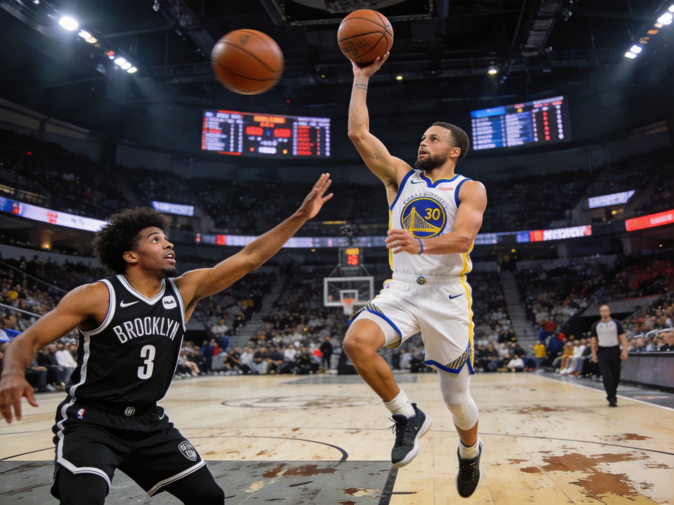 篮球NBA比赛精彩瞬间